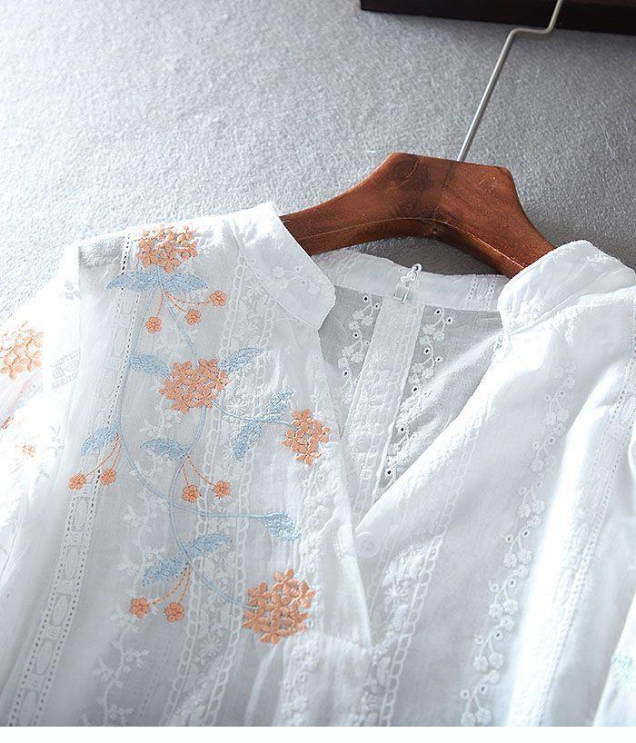 Light, Breezy & Beautiful – Embroidered Tunic Top