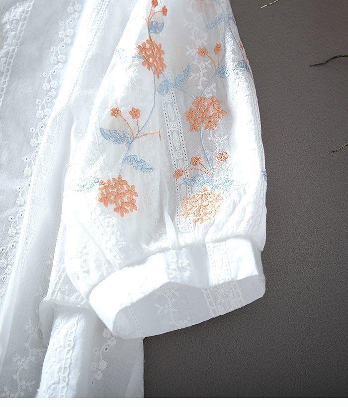 Light, Breezy & Beautiful – Embroidered Tunic Top