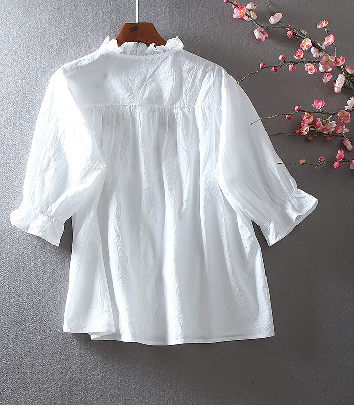 Flaunt Your Fashion with Our Stunning White Embroidery Tunic