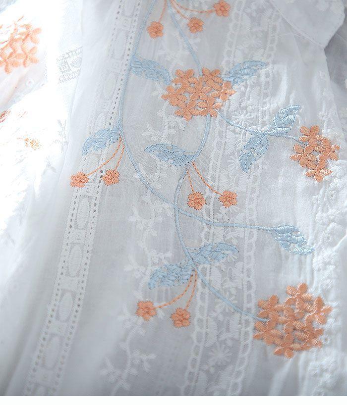 Light, Breezy & Beautiful – Embroidered Tunic Top