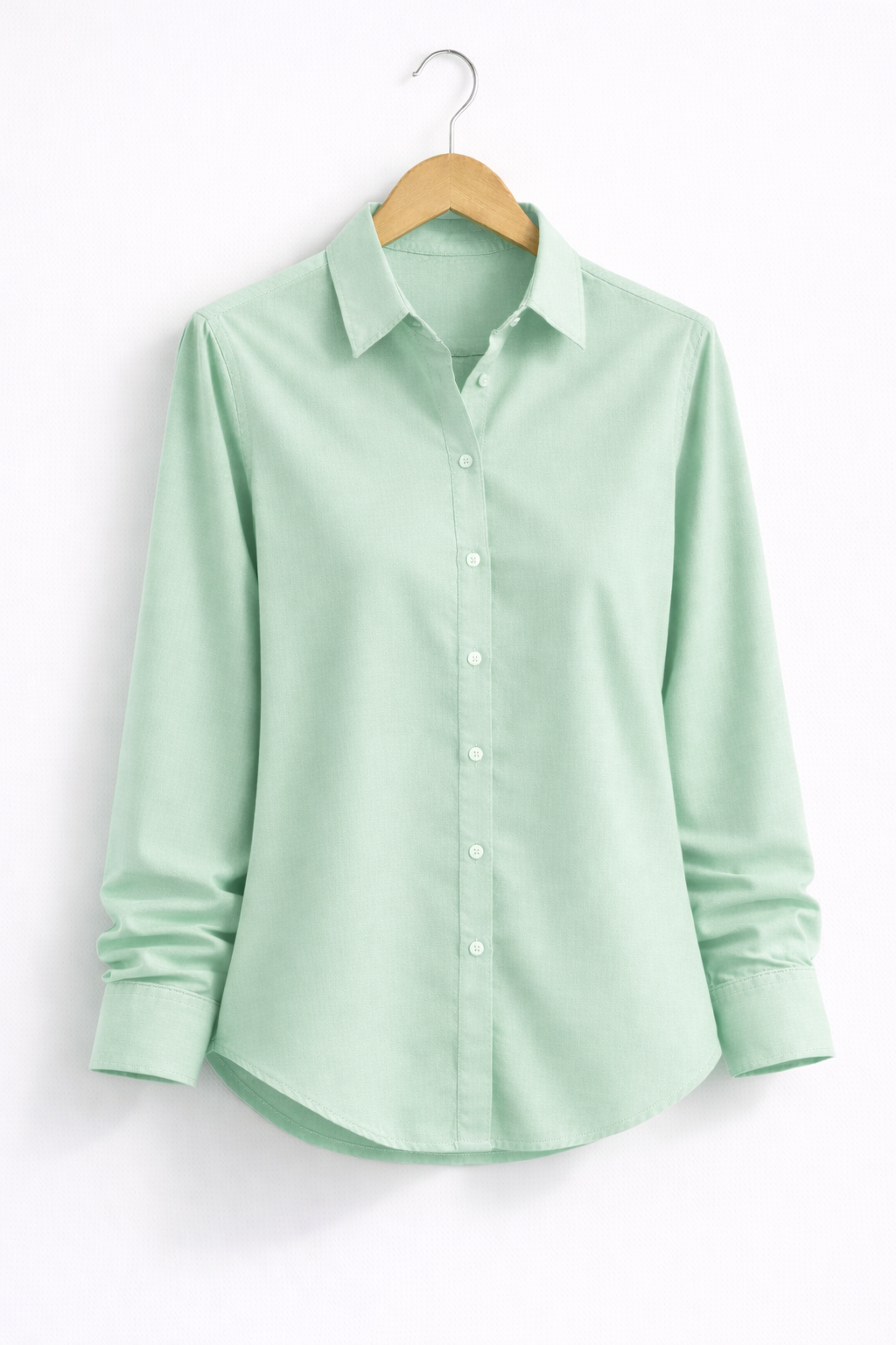 Women’s Solid Feded Rayon Shirt