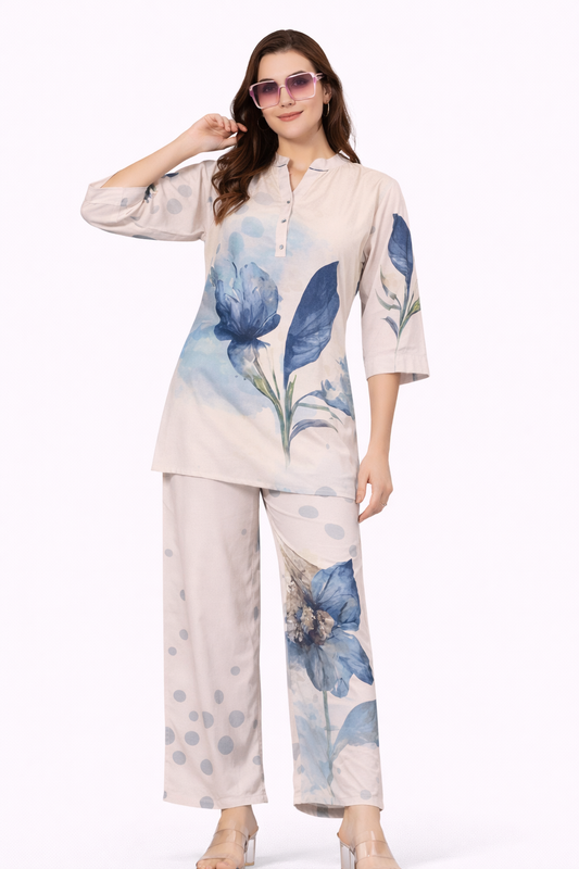 Floral Printed Co-Ord Set for Women