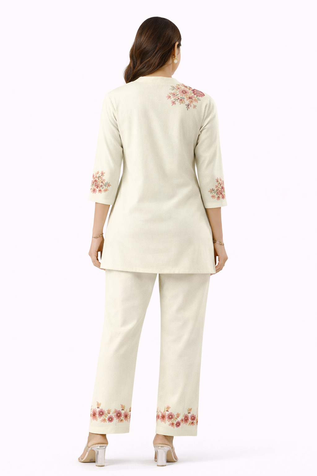 Girl Bicycle Printed Co-Ord Set for Women