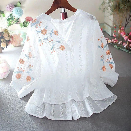 Light, Breezy & Beautiful – Embroidered Tunic Top
