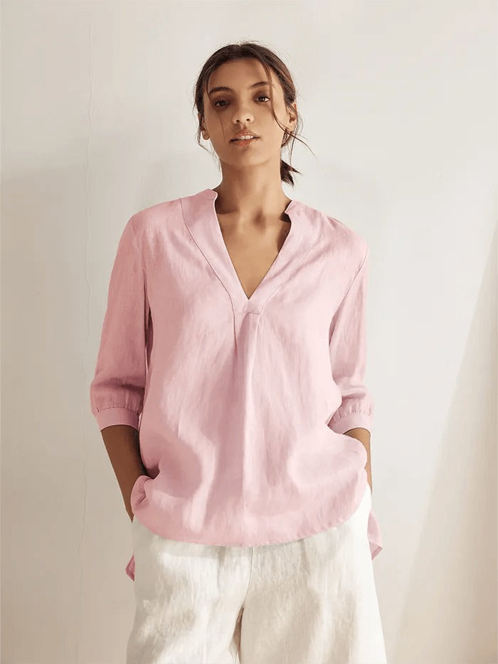 Modern Minimal Pink Top – Everyday Luxe Look