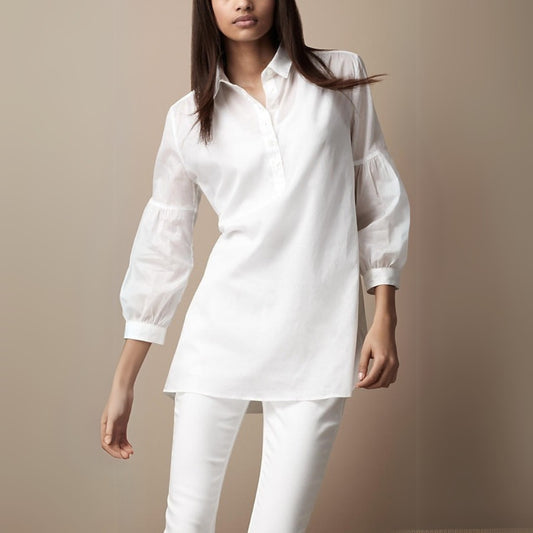 Easy-Fit White Tunic – Perfect for Every Daywear
