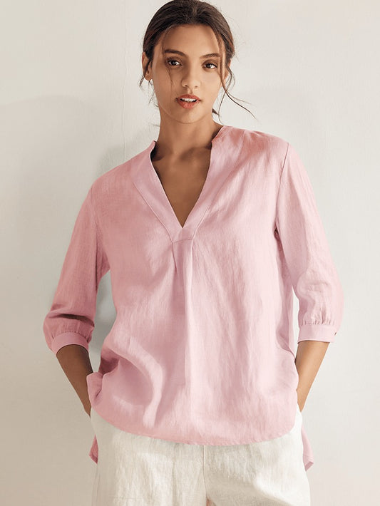 Modern Minimal Pink Top – Everyday Luxe Look