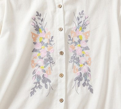 Your Go-To White Embroidered Tunic for Effortless Style